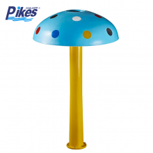 Pikes Factory Fiberglass Kids Playing Entertainment Water Park Curtain Fiberglass Mushroom Spa Water Mushroom