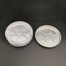 Disposable 9.9 Inch Aluminum Foil Pizza Pan 950ml Round Baking Tray for Oven or Takeout