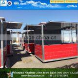 Cheap Modern Prefab Container Food Snack Pizza House/ Modern Prefab House Designs Food Kiosk Prefab Houses thumbnail-5