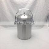 Stainless Steel Compost Pail, 1 Gallon Compost Bin, 2 Free Odor Absorbing Filters Included thumbnail-2