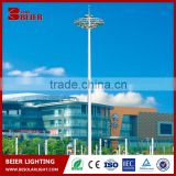 12m-30m high mast light 250W high pressure sodium lamp installed in airport highway plaza