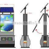 Long Time Lighting Full Battery Solar Light Box for Outdoor Advertising