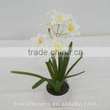 2014 Spring Potted Daffodil Artificial Fake Flower for Home or Office Decorating thumbnail-1