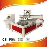 Remax-1325 most effective woodworking 3 heads wood cnc router desktop cnc 3d router