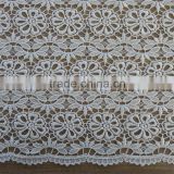 2015 new design chemical water soluble cord lace fabric