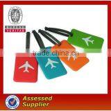 Promotional Debossed Soft PVC Travel Luggage Tag Wholesale thumbnail-1