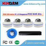POE 100meter 4CH POE CCTV Wireless Kit H.264 NVR HD 720P Camera IP New Products for 2015 thumbnail-1