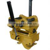 excavaotr tilting quick hitch, tilting hitch bucket, quick bucket