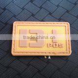 B POS JTG SWAT BLOOD TYPE PVC VELCRO PATCH 3D RUBBER TACTICAL YELLOW Ill Gear