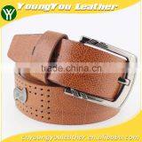 Men' Designer PU leather mens studded belts belt with high quality metal studded