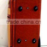 2015 Oil Leather Luggage Travel Trolley Bag thumbnail-5