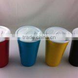 16oz Drinking Bottle With New White Lid, AS Material 450ml Promotional New thumbnail-1