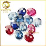 china spinel gemstone wholesale 2 side checker cut gemstone