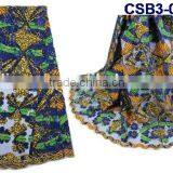 CSB3-005 Wholesale New Design African Wax Lace Fabric Making Night Party Dress thumbnail-5