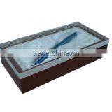 Wooden Pen Box With Transparent Acrylic Lid Quality Choice