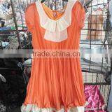 Factory Ladies Silk Dress Summer Used Clothing for Sale thumbnail-3