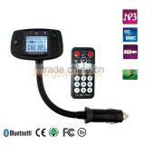 Voice Dialing Supported Spring Handle Wireless Bluetooth Car Kit(B-328BT)