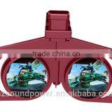 Factory Directly Sale Bluetooth Active Shutter 3d Glasses Head Mounted Display thumbnail-2