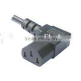 US Standard 10A 125V C13 Angled Connector thumbnail-1