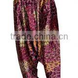 Silk Ladies Harem / Pants / Trouser Women Aladdin Floral Hippie Boho Paints Casual thumbnail-1