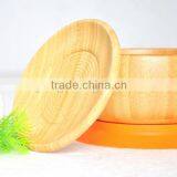 Bamboo Snack Candy Dish