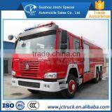 Sinotruck HOWO 6X4 12/15CBM Size of Fire Truck for Sale, Fire Truck Water Capacity Quality Choice thumbnail-1