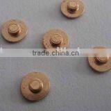Rivets, Made of Copper, Used in LED Lamps, OEM Orders Are Welcome, RoHS Compliant thumbnail-1