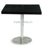 Black Fast Food Restaurant Furniture Table (FOHRS-12)