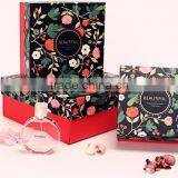 New custom luxury paper gift box/cardboard printed cosmetics packaging/ cosmetic packaging