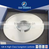round tungsten carbide blades used in electric PCB cutting, disc cutter