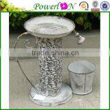 Wholesale Elegant Metal Bird Freeder Plant Pot Garden Ornament For Patio Backyard I29M TS05 X00 PL08-6143 thumbnail-1