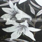Decorative Lily Flower Glass Tile Mosaic Mural Patterns thumbnail-1