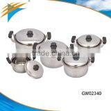 10pcs Stainless Steel Sauce Pot Cookware Set thumbnail-1