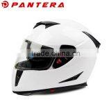 White ECE Motorcycle Helmet With Bluetooth thumbnail-4