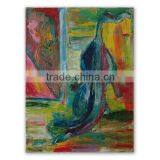 2016 Blue Abstract Painting Canvas Art for Wall Decor Factory Sell #00008 thumbnail-4