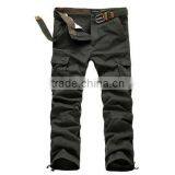 Outdoors Work Wear Popular Khaki Army Men Military Training Fashion Tupac Pants With Mulit Pockets thumbnail-3