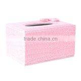2016 New Design Leather Tissue Box Holder Wholesale thumbnail-2