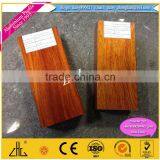 Great ! 2014 Newest Shining PVDF Coating Wood Grain Aluminium Extrusion , Aluminium Window Frame Design ,OEM thumbnail-2