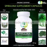 The Nature Pure & Healthy Spirulina Capsules For Bulk Export