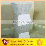 Dark Emperador Marble Bathroom Pedestal Sink thumbnail-6