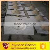 Bathroom Marble Vanity Top Ceramic Sink With Vanity Top thumbnail-2