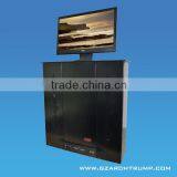 CE RoHS FCC Motorized Lift LCD Monitor for Conference System