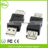 New USB 2.0 Type A Male to Female Adaptor Gender Changer