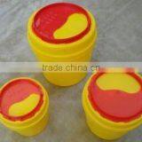 Taizhou 1L/3L/8L/15L Plastic Sharp Boxes,Medical Waste Bins,Medical Sharp Box thumbnail-1