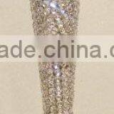 Crystal Flower Vase, Decorative Crystal Vase thumbnail-1