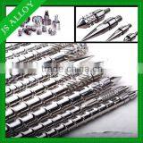 China Single Screw and Barrel for Injection Machine/38CrMoAlA Screw Barrel for PP PVC PE ABS