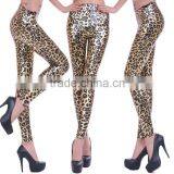 Multicolors Leather Look Fashion Sexy Women High-waist Leggings thumbnail-4