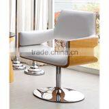 Modern Wood Arm Chair/Two Chairs With One Table S313-5 thumbnail-1