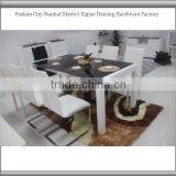 2014 Latest Design High Glossy Dining Table Sets Furniture
