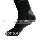 Black Cotton Silver Fiber Diebetic Socks thumbnail-1